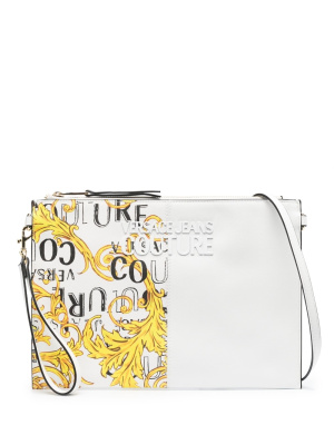 

Logo Couture print clutch, Versace Jeans Couture Logo Couture print clutch