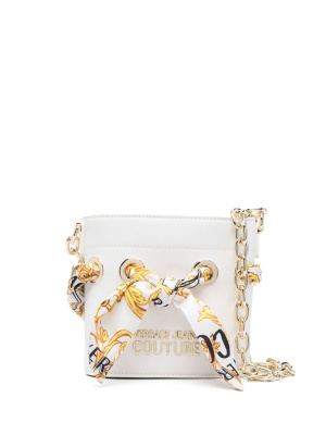

Mini scarf-detail crossbody bag, Versace Jeans Couture Mini scarf-detail crossbody bag
