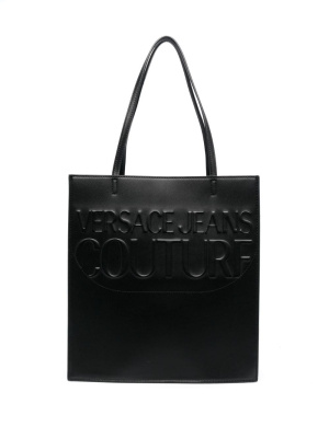 

Embossed-logo tote bag, Versace Jeans Couture Embossed-logo tote bag