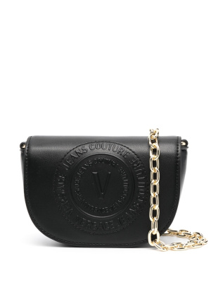 

Embossed-logo chain-link bag, Versace Jeans Couture Embossed-logo chain-link bag