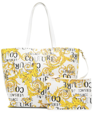 

Couture-print tote bag, Versace Jeans Couture Couture-print tote bag