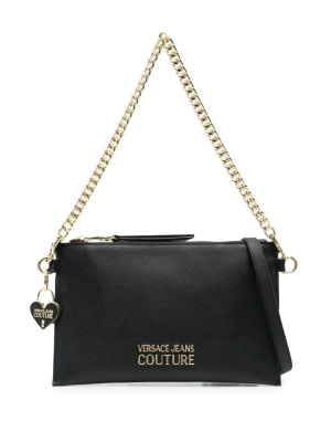 

Logo-plaque clutch bag, Versace Jeans Couture Logo-plaque clutch bag