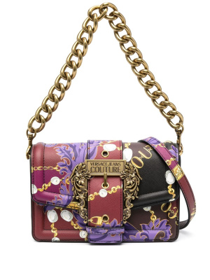 

Chain Couture faux-leather crossbody bag, Versace Jeans Couture Chain Couture faux-leather crossbody bag