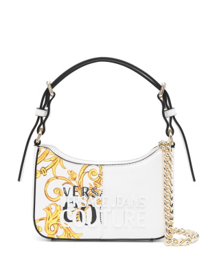 

Panelled 'Barocco' design shoulder bag, Versace Jeans Couture Panelled 'Barocco' design shoulder bag