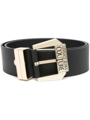 

Engraved-logo leather belt, Versace Jeans Couture Engraved-logo leather belt