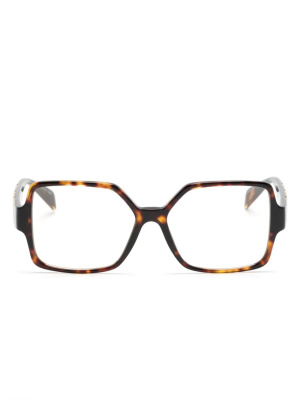 

Greca-detailing oversized-frame glasses, Versace Eyewear Greca-detailing oversized-frame glasses