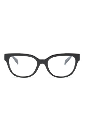 

Greca-detailing round-frame glasses, Versace Eyewear Greca-detailing round-frame glasses