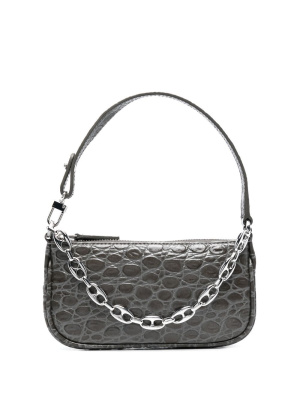 

Mini Rachel crocodile-effect bag, BY FAR Mini Rachel crocodile-effect bag