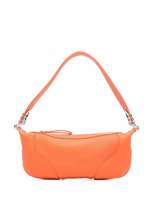 

Samira grained-leather shoulder bag, BY FAR Samira grained-leather shoulder bag