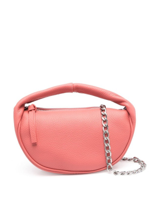 

Textured-leather tote bag, BY FAR Textured-leather tote bag