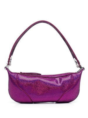 

Amira metallic mini shoulder bag, BY FAR Amira metallic mini shoulder bag