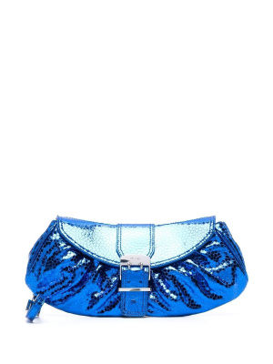 

Glami metallic clutch bag, BY FAR Glami metallic clutch bag