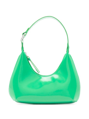 

Amber mini leather shoulder bag, BY FAR Amber mini leather shoulder bag