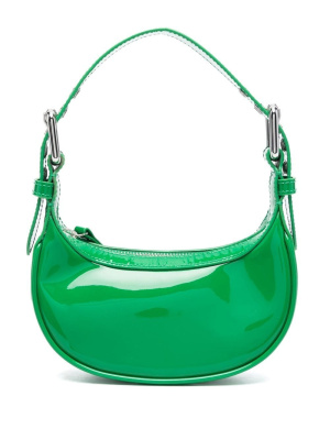 

Mini Soho patent leather shoulder bag, BY FAR Mini Soho patent leather shoulder bag
