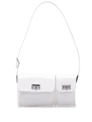 

Billy faux-leather shoulder bag, BY FAR Billy faux-leather shoulder bag