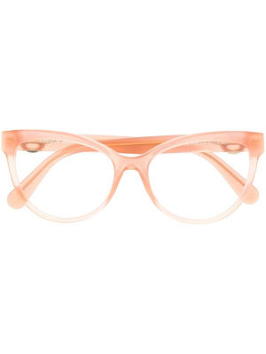 

Cat-eye frame glasses, Moncler Eyewear Cat-eye frame glasses
