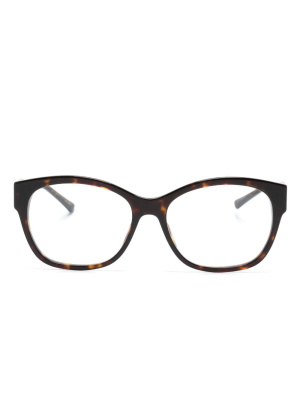 

Tortoiseshell cat-eye frame glasses, Jimmy Choo Eyewear Tortoiseshell cat-eye frame glasses