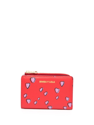 

Small Hearts leather purse, Bimba y Lola Small Hearts leather purse