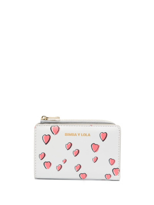 

Small Hearts leather purse, Bimba y Lola Small Hearts leather purse
