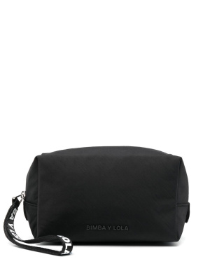 

Logo-strap makeup bag, Bimba y Lola Logo-strap makeup bag