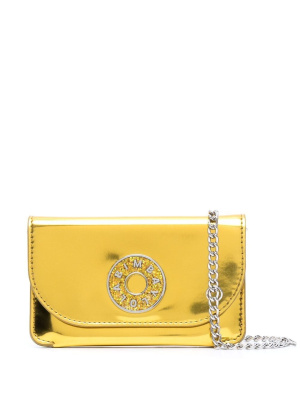 

Metallic Chimo logo wallet, Bimba y Lola Metallic Chimo logo wallet