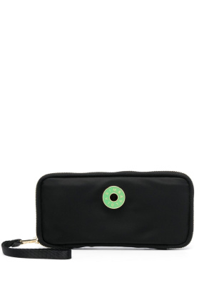 

Logo-plaque zipped wallet, Bimba y Lola Logo-plaque zipped wallet