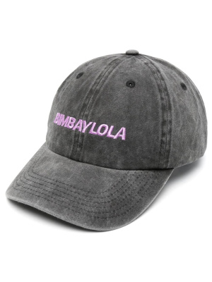 

Embroidered-logo baseball cap, Bimba y Lola Embroidered-logo baseball cap