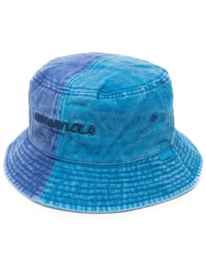 

Embroidered-logo bucket hat, Bimba y Lola Embroidered-logo bucket hat