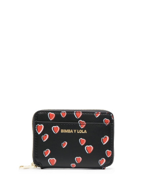 

Small Hearts leather purse, Bimba y Lola Small Hearts leather purse