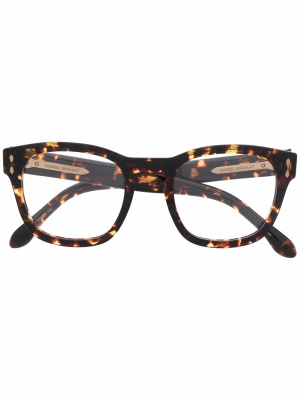 

Tortoiseshell square-frame glasses, Isabel Marant Eyewear Tortoiseshell square-frame glasses