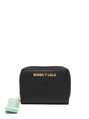 

Logo-tag leather purse, Bimba y Lola Logo-tag leather purse