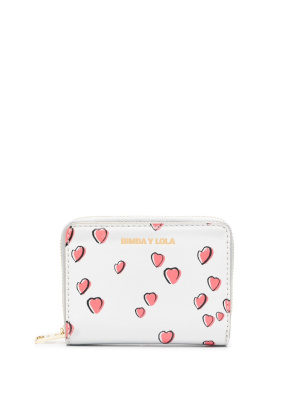 

Small Hearts leather purse, Bimba y Lola Small Hearts leather purse