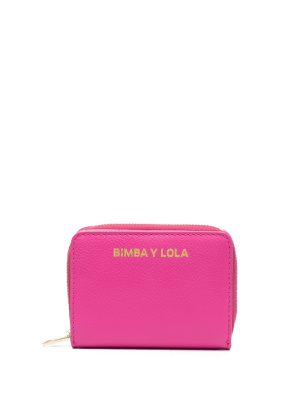 

Logo stamp leather purse, Bimba y Lola Logo stamp leather purse