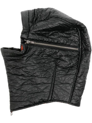 

Paradise padded hood, Walter Van Beirendonck Paradise padded hood