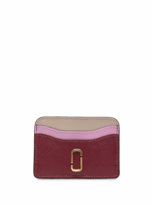 

Colour-block leather cardholder, Marc Jacobs Colour-block leather cardholder