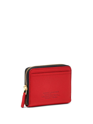 

The Zip logo-print wallet, Marc Jacobs The Zip logo-print wallet