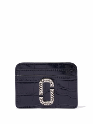 

The Snapshot crocodile-embossed cardholder, Marc Jacobs The Snapshot crocodile-embossed cardholder