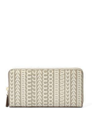 

The Monogram leather continental wallet, Marc Jacobs The Monogram leather continental wallet