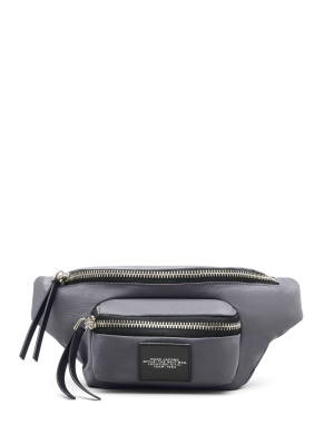 

The Biker logo-patch belt bag, Marc Jacobs The Biker logo-patch belt bag