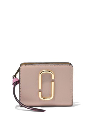 

Leather logo-plaque wallet, Marc Jacobs Leather logo-plaque wallet