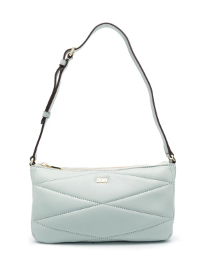 

Quilted leather shoulder bag, DKNY Quilted leather shoulder bag