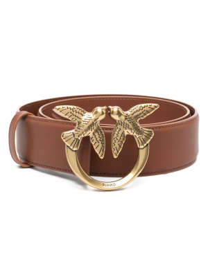 

Love Birds-buckle leather belt, PINKO Love Birds-buckle leather belt