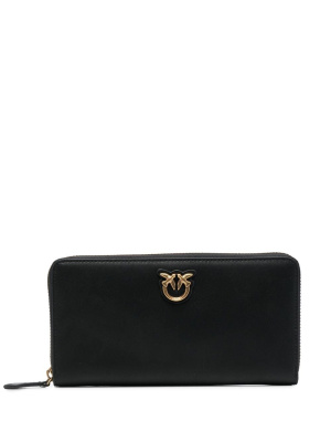

Logo-plaque zip-up purse, PINKO Logo-plaque zip-up purse