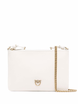 

Logo-plaque shoulder bag, PINKO Logo-plaque shoulder bag