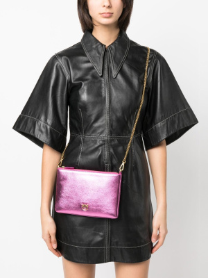 

Metallic crossbody bag, PINKO Metallic crossbody bag