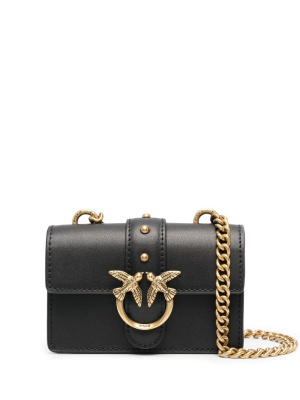 

Love One Micro leather mini bag, PINKO Love One Micro leather mini bag