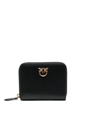 

Logo-plaque leather wallet, PINKO Logo-plaque leather wallet