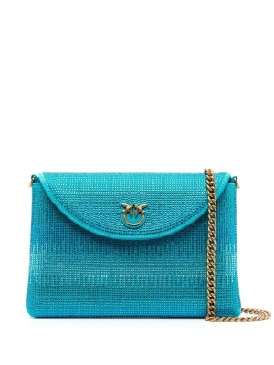 

Crystal-detail crossbody bag, PINKO Crystal-detail crossbody bag