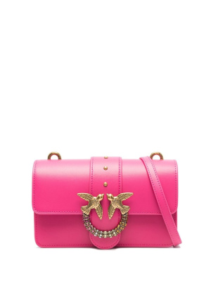 

Embellished-buckle love bag, PINKO Embellished-buckle love bag
