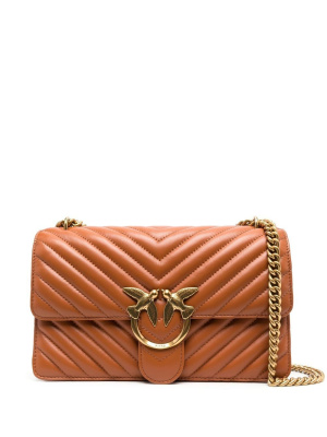 

Matelassé-effect crossbody bag, PINKO Matelassé-effect crossbody bag